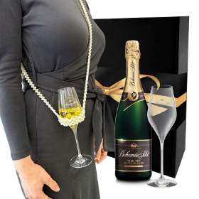 SektBelka dárkový set perleťový S